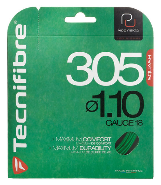 Squashový výplet Tecnifibre 305 1.1mm odmotáno 9m